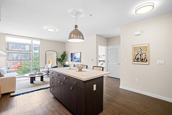 Modern Kitchen at L Seven Apartments in San Francisco, CA 94103